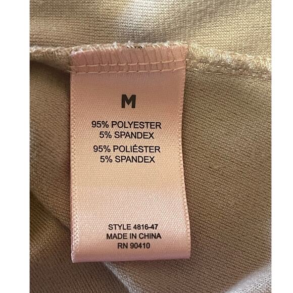 JUICY COUTURE SLEEPWEAR Pink Velour Bling Sleep Shirt Top Size Medium Cozy - Picture 5 of 9